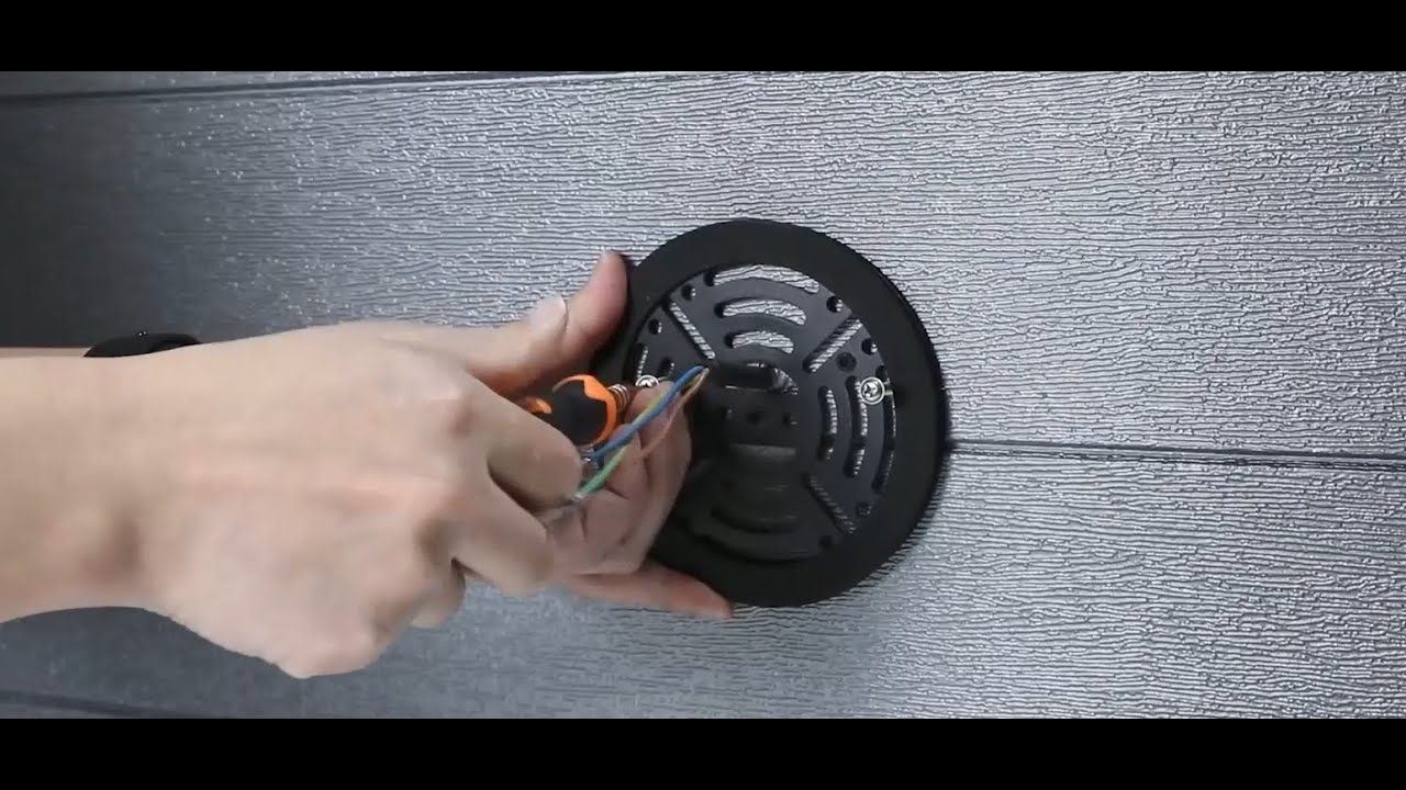 How to Install an Onforu Outdoor Light Fixture - Motion Sensor ...