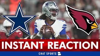 INSTANT REACTION! Cowboys vs. Cardinals NFL Preseason Week 2 Ft Joe Milton, Malik Davis, Jaydon Blue