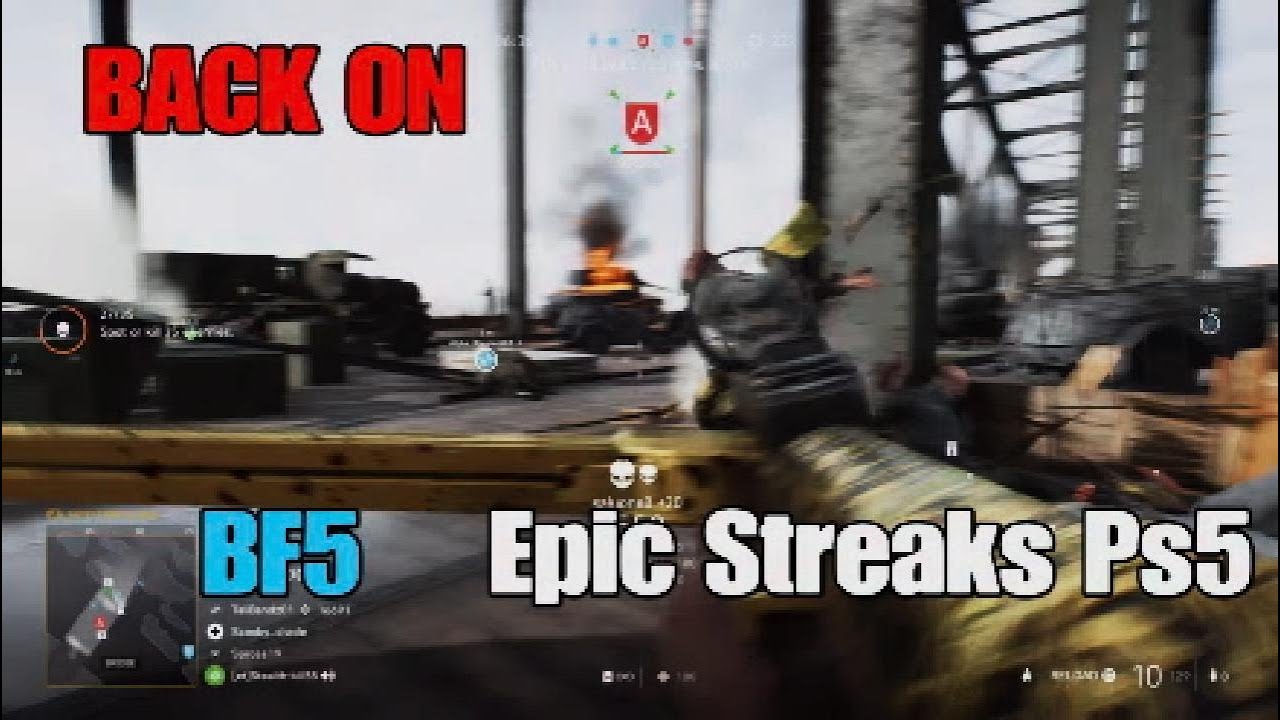 Back on BF5 - Epic KillStreak !!! 