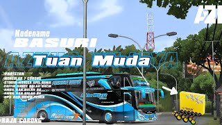 RILIS‼️KODENAME BASURI AZKHA WIJAYA TUAN MUDA PAKISTAN NYARING😱⁉️ | BUSSID V4.0.4