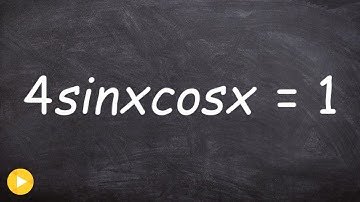 Pre-Calculus - Find All of the Solutions of an Equation Using the Double Angle Formulas