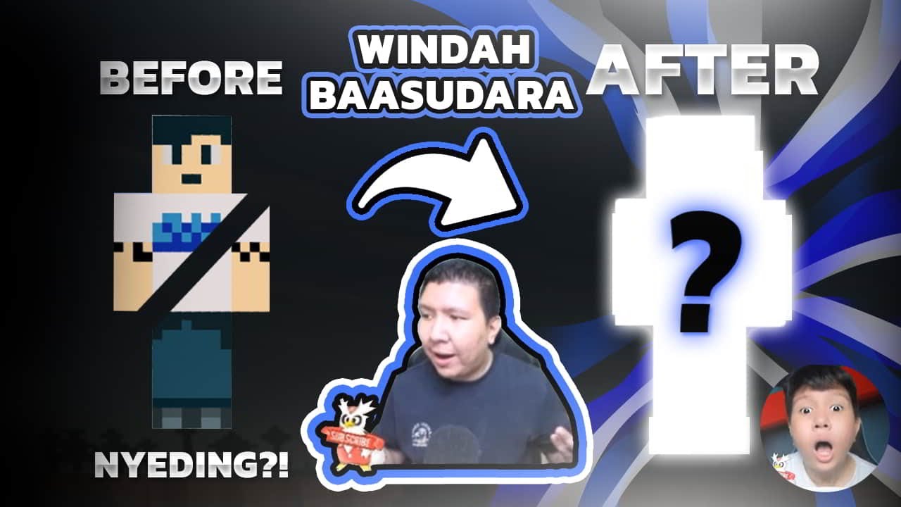 [NYEDING] JADI LEBIH KEREN SKIN WINDAH BASUDARA MINECRAFT ?! BOCIL ...