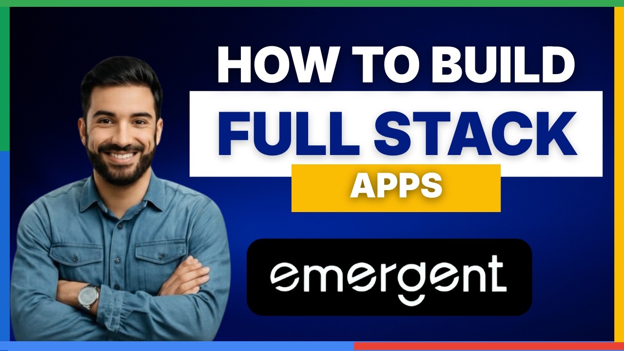 How to build full stack apps with Emergent AI[FULL GUIDE] - YouTube