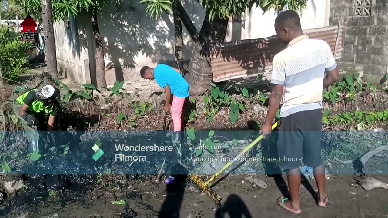 LIMPEZA DAS VALAS 9º BAIRRO MUNHAVA MATOPE