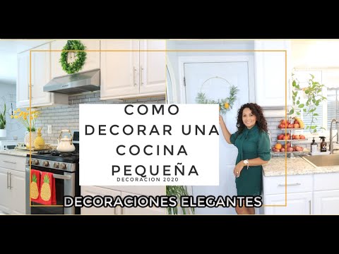 Video: Decoración de cocina de bricolaje. Ideas de decoración para la cocina. Cómo decorar una cocina pequeña