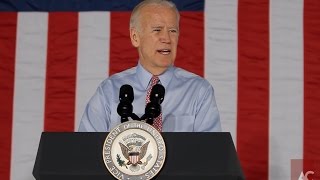 Vice President Joe Biden - Bristol Bucks County PA - 11-5-16 (Brief Clip)