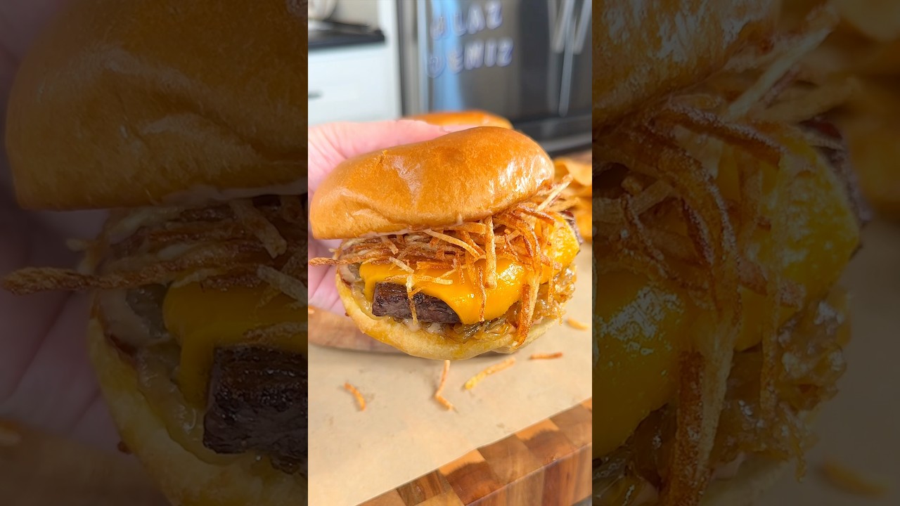 Not a burger… but also kind of a burger 😄
