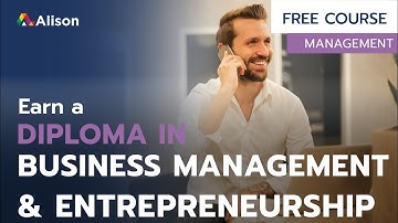 Diploma in Business Management and Entrepreneurship - Free Online Course with Certificate