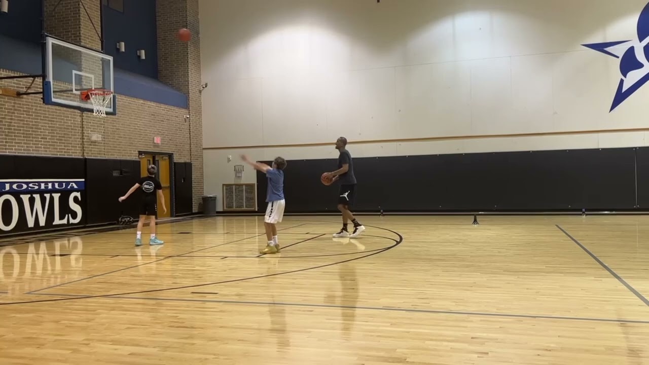 Arlo Training Session with former NBA player Lee Nallon.