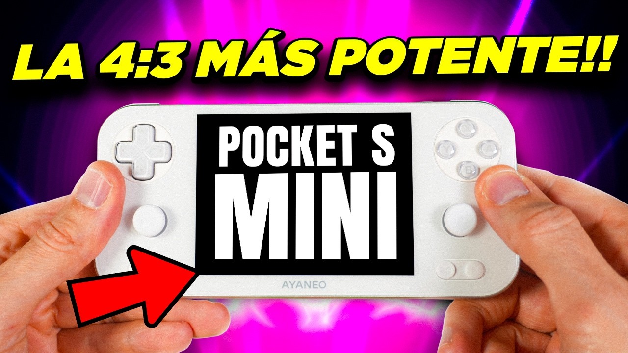 La consola 4:3 más POTENTE jamás creada - Ayaneo Pocket S Mini