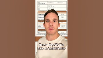 How to pay 0% Long-Term Capital Gains Tax #retirement #taxes