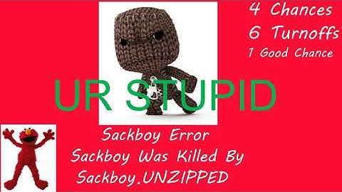 Sackboy Error   (Barney Error 2)