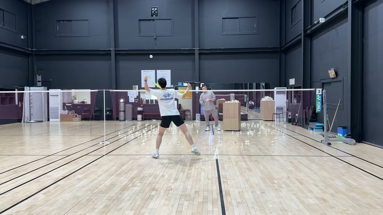 260201 배드민턴 레슨 (레슨 2년 6개월 차 마무리)