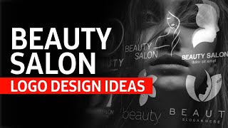 Beauty Salon Logo Design. Best ideas, examples, inspiration. Download links included.