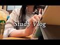 【StudyVlog】試験1ヶ月前の社会人受験生👩🏻‍💻💭丨試験直前期丨FP1級丨残り1ヶ月で合格に近づく勉強法と心構え🗒️