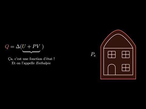 Vidéo: Qu'est-ce que l'enthalpie d'un système ?