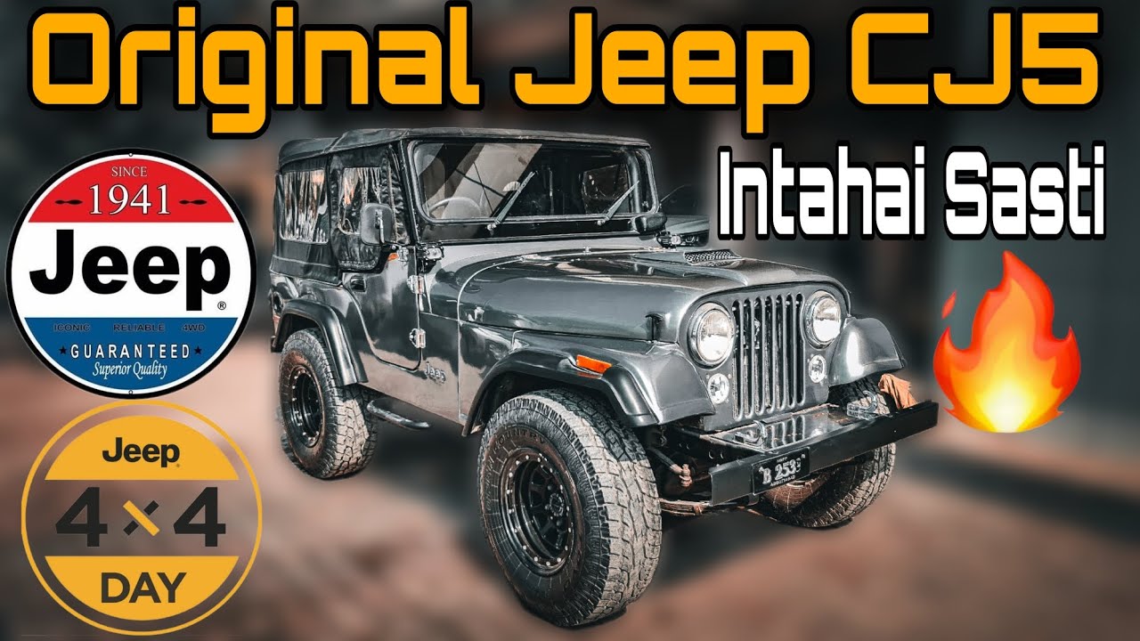 Jeep Willys CJ5 1968 | Restored Machine | 5VZ-FE Manual | Wrangler