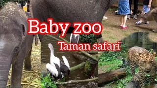 baby zoo - taman safari @deHakimsAviaryIrfanHakim @tamansafari_id