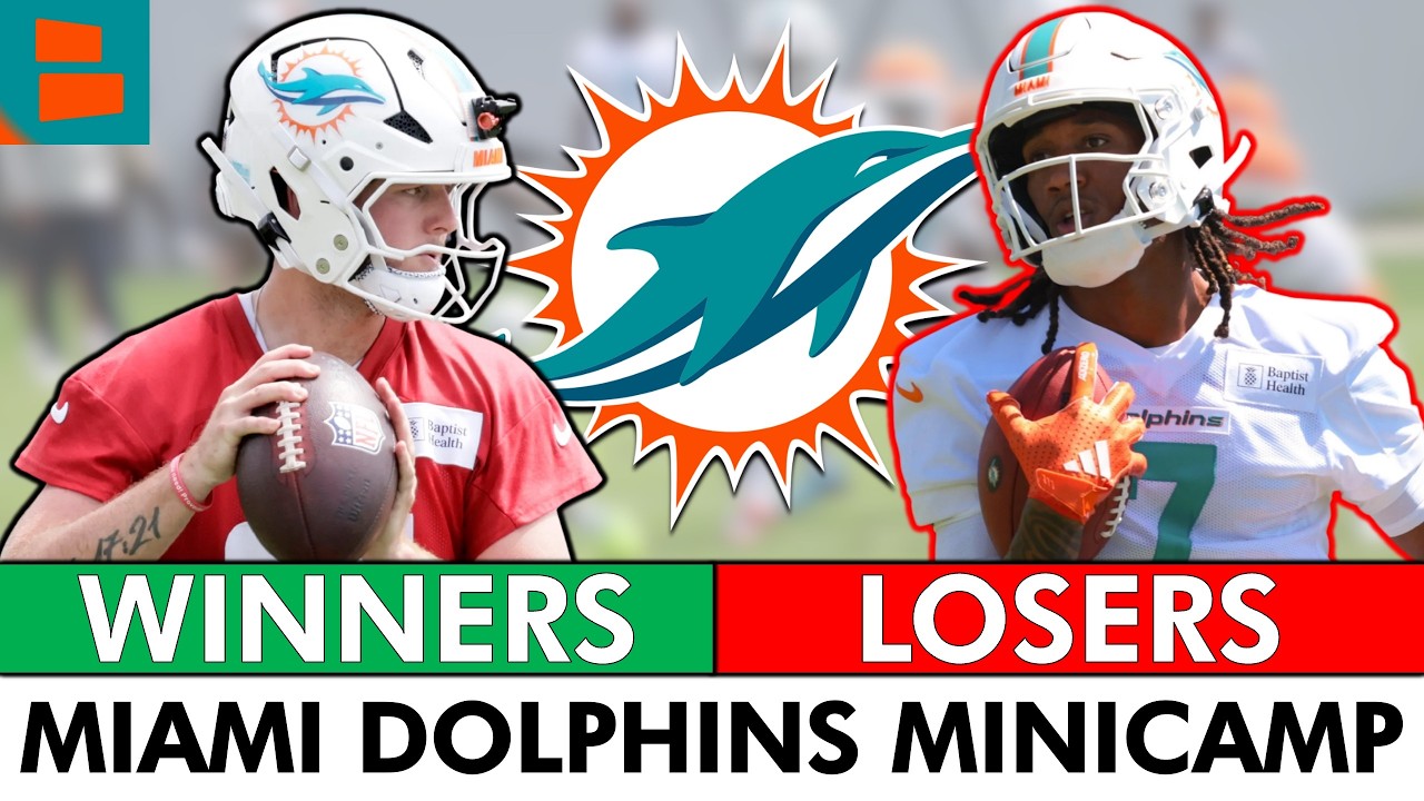 Miami Dolphins Minicamp Winners & Losers Ft. Quinn Ewers, Juju Brents & Kevin Coleman Jr.
