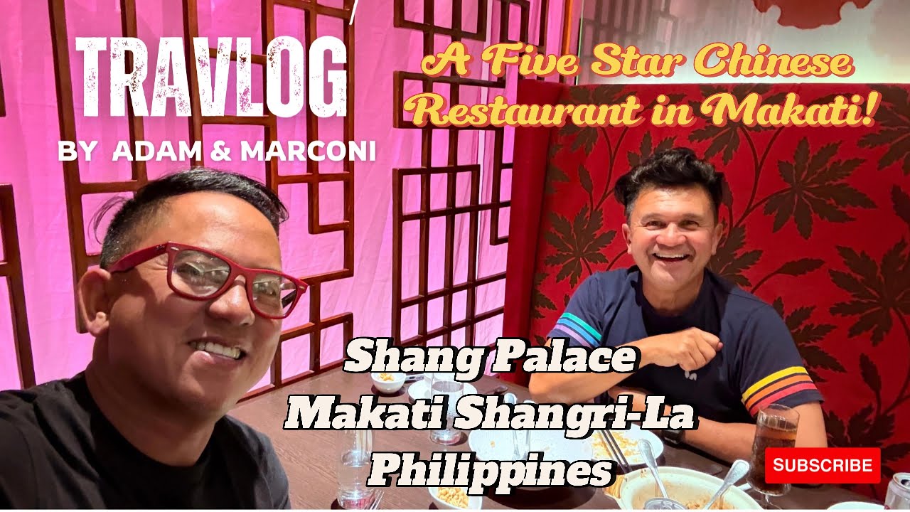 Shang Palace Makati, upscale Chinese restaurant in Manila