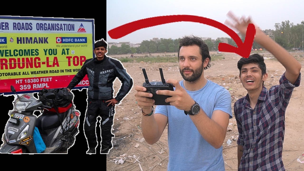 India's Famous Scooter Rider feat. BORN TO RIDE Drone *SECRETS