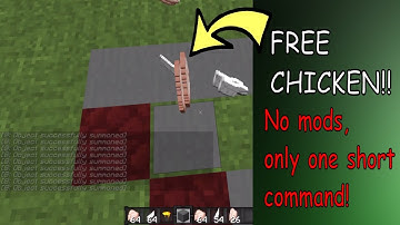 Minecraft - How To Make A Chicken Generator (1.12)