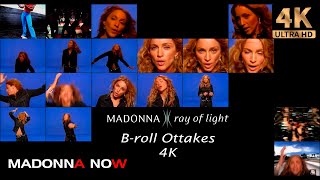 MADONNA - RAY OF LIGHT - MULTISCREEN B ROLL OUTTAKES - 4K  UHD·2160p