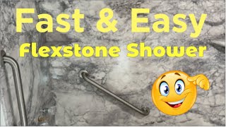Flexstone Shower/Tub Wall kit waterproofed & Stop floor from rotting
