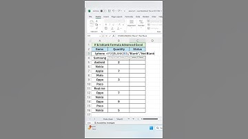 IF and Isblank Formula | how to used IF and Isblank Formula in Excel | Advanced Excel |#excel ​