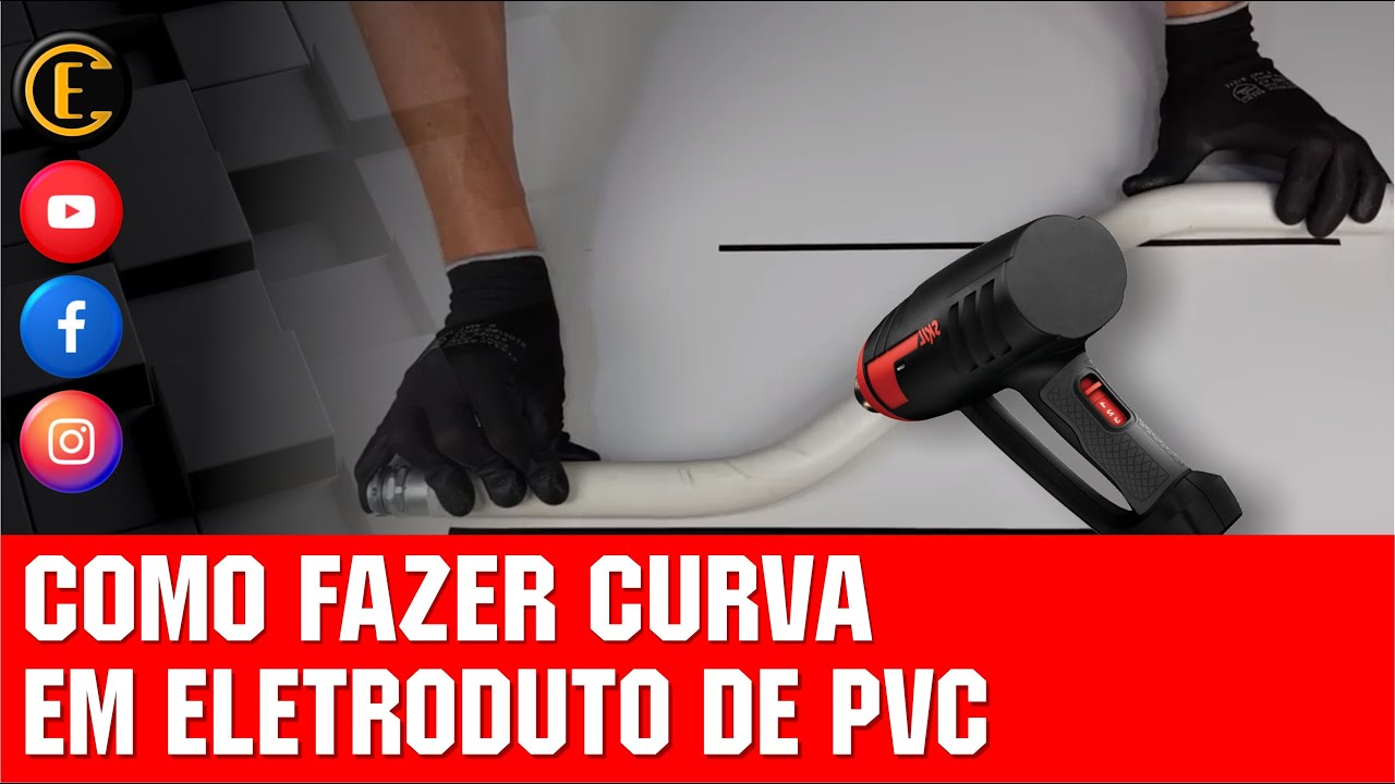 COMO FAZER CURVAS PERFEITAS EM ELETRODUTO DE PVC . |SUPER-DICA|