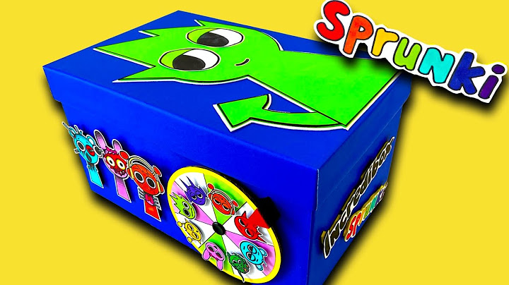 Incredibox Sprunki  | DIY Mystery Box opening  | BLIND BOX Unboxing