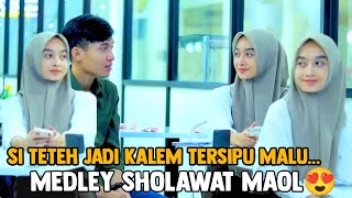 Prank Sholawat U0026 Ngajicewek Manis Kalem Terhanyut Dengar Lagu Arab 