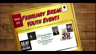 February Break Youth Events Recap