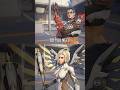 New Mercy and Junker Queen interaction - Overwatch