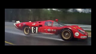 Le Mans racing sequences (from the 1971 film)