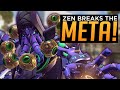 Overwatch: Zenyatta Breaks the Meta! - Ranked vs Pro Analysis SFS OWL2020 Grandfinal