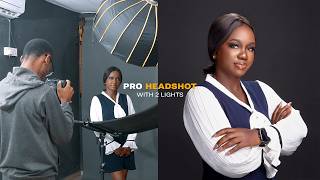 How to Shoot Professional Corporate Headshots | 2-Light Setup + Reflector 2026