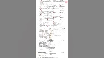 12th Std Computer Science | Original Question Paper | Quarterly Exam Question Paper 2025 |Answer Key