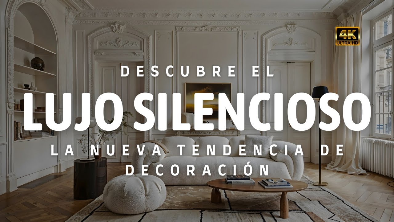 LUJO SILENCIOSO: La Nueva Tendencia De Decoración Que TODOS QUIEREN En ...