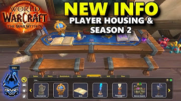 New Interviews Reveal Player Housing Details & Changes to M+ and Delves - World of Warcraft NEWS
