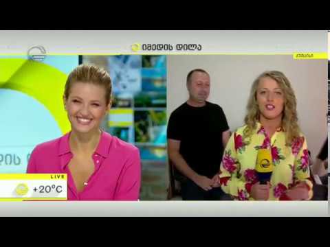 დათო ლიკლიკაძემ მომღერალ დავით ღვინიანიძესთან ერთად \"სანტა ლუჩია\" შეასრულა