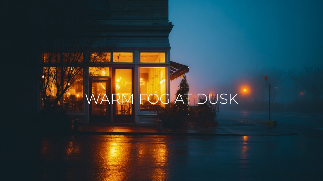 Warm Fog at Dusk 🌆 Calm Latin Jazz for Deep Focus