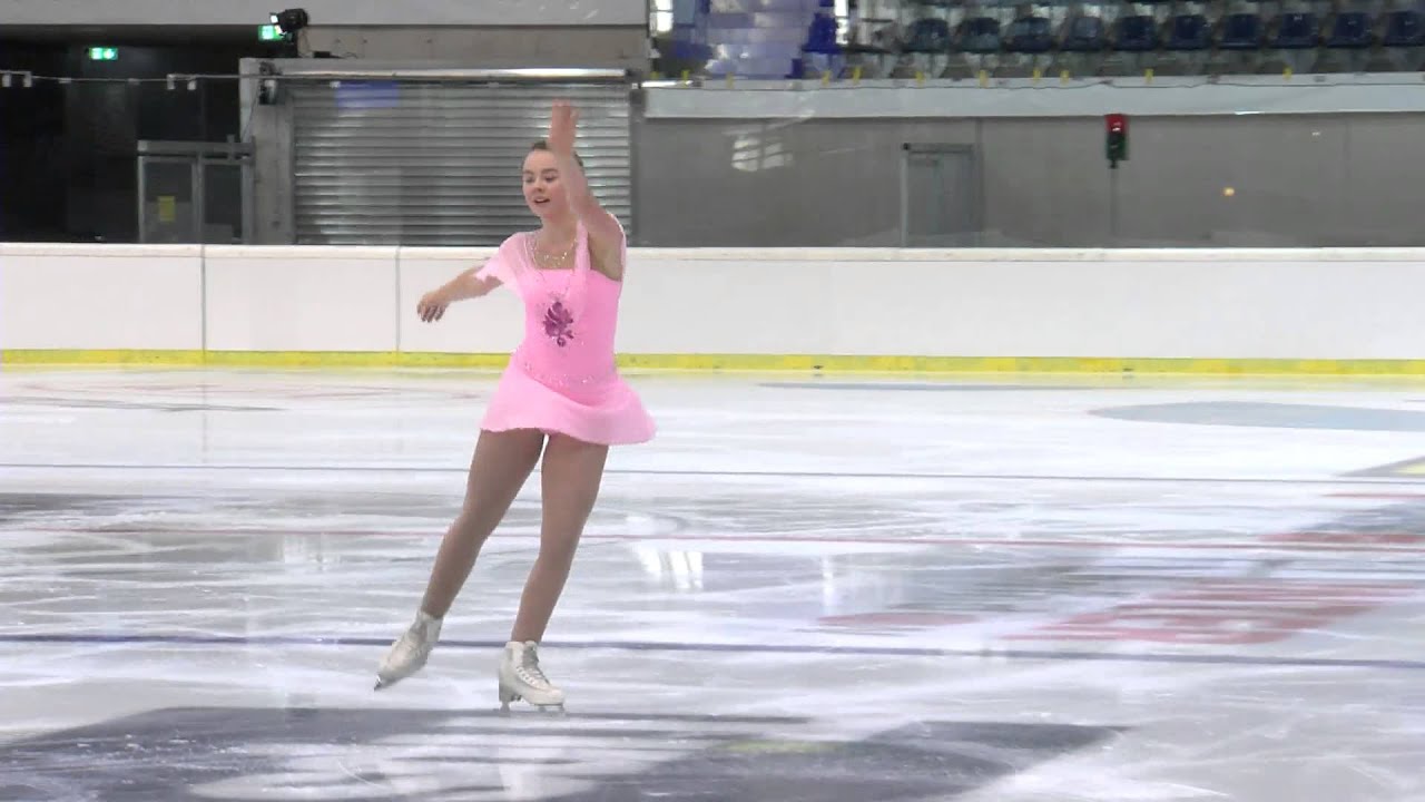 2015 ISU Jr. Grand Prix - Linz Ladies Free Skate Alexandra DE HANOVRE MON
