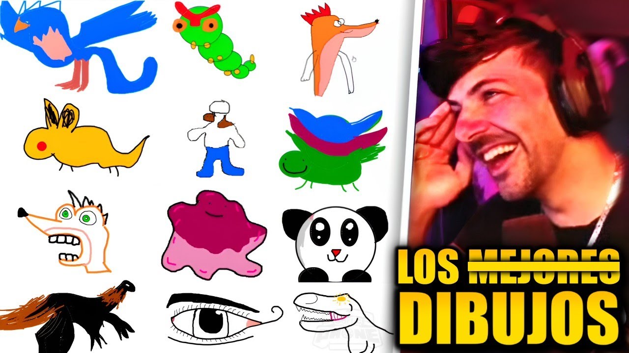 LOS MEJORES (o los peores) DIBUJOS HECHOS por NEXXUZ y LOS ARKEANOS en GARTIC PHONE ✏️