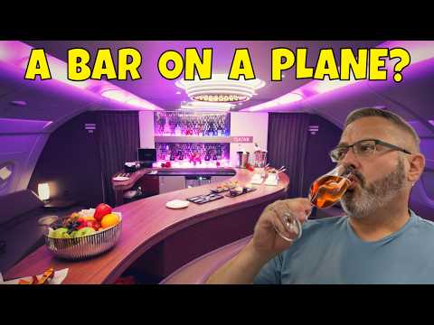 I Finally Flew Qatar's A380 Business Class (It Has A Bar!)