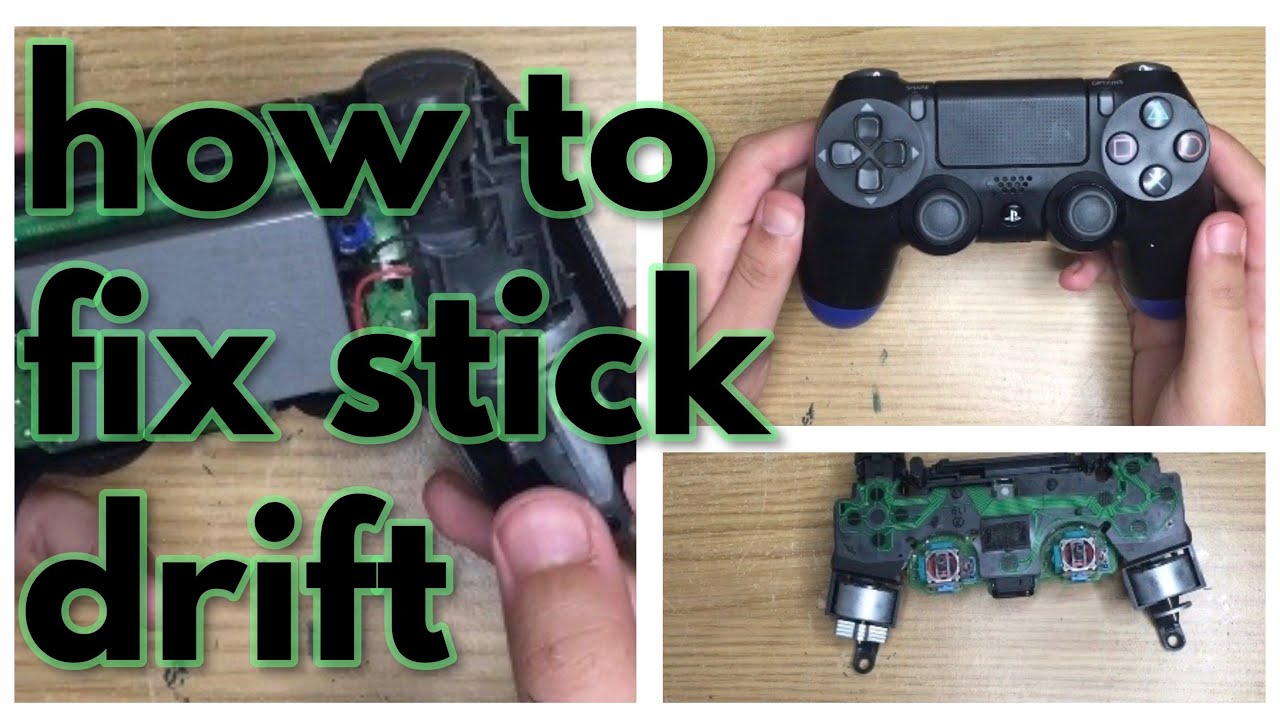 How to fix stick drift (easy) YouTube