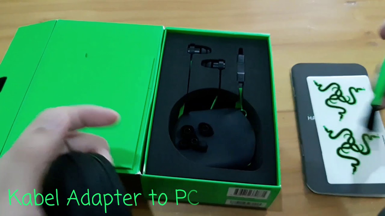 Unboxing Razer Hammerhead Pro V2 Oem Youtube