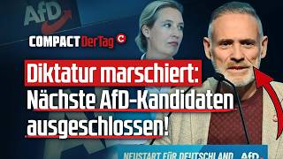 Dictatorship is on the march: More AfD candidates excluded!💥