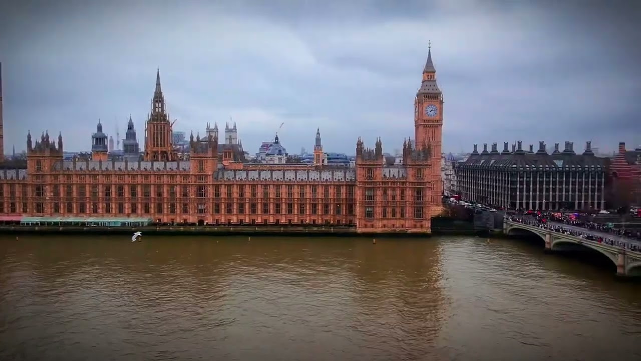 Drone at Big Ben & Houses of Parliament | London | DJI Neo