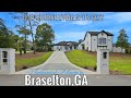 NEW 5 BDRM, 5 CAR GARAGE LUXURY HOME IN GATED GOLF COURSE COMM. FOR SALE IN BRASELTON, NE OF ATLANTA